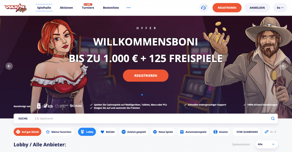 Vulkan vegas casino auszahlung - sicher und schnell! vulkan vegas